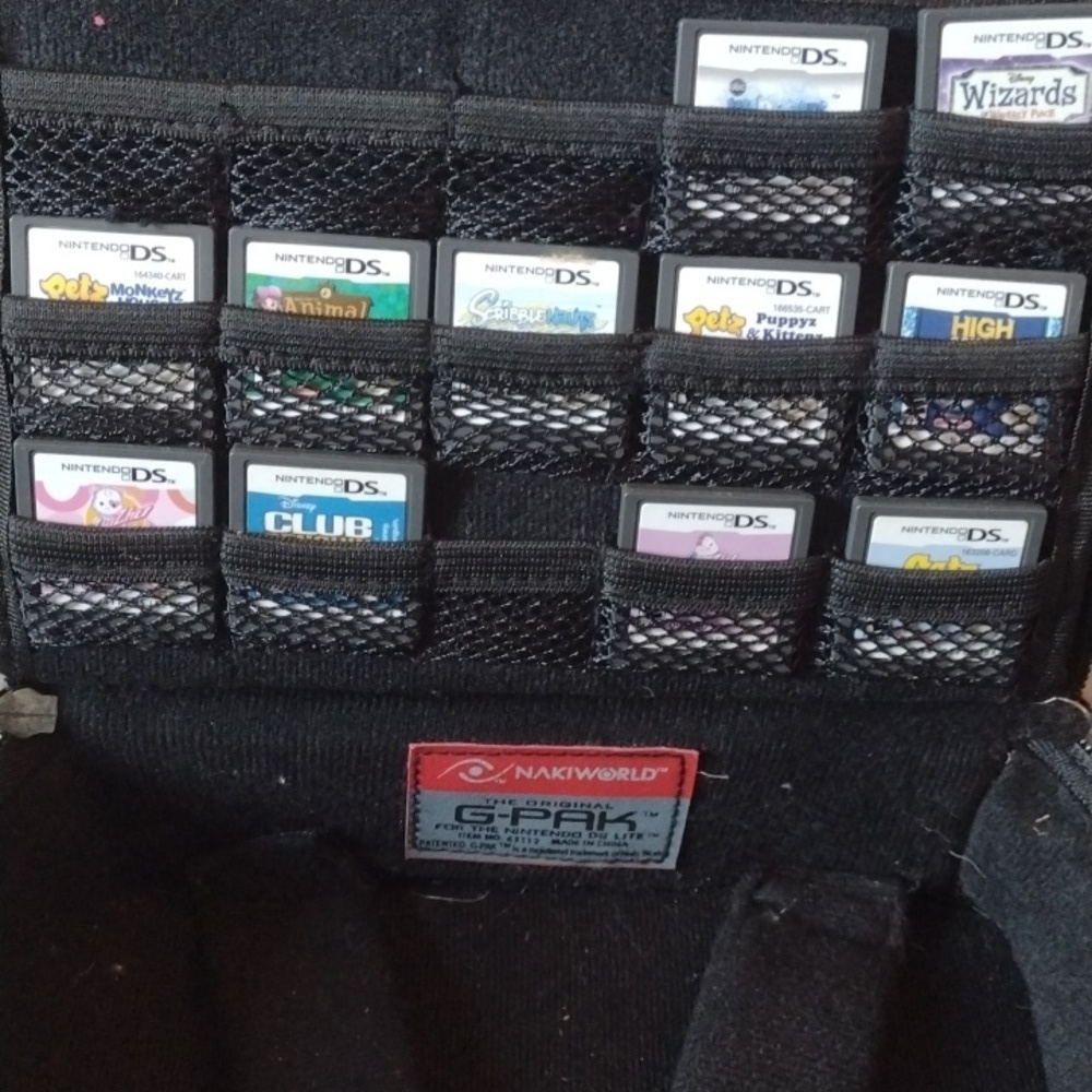 Nakiworld gpak with 11 Nintendo DS Games